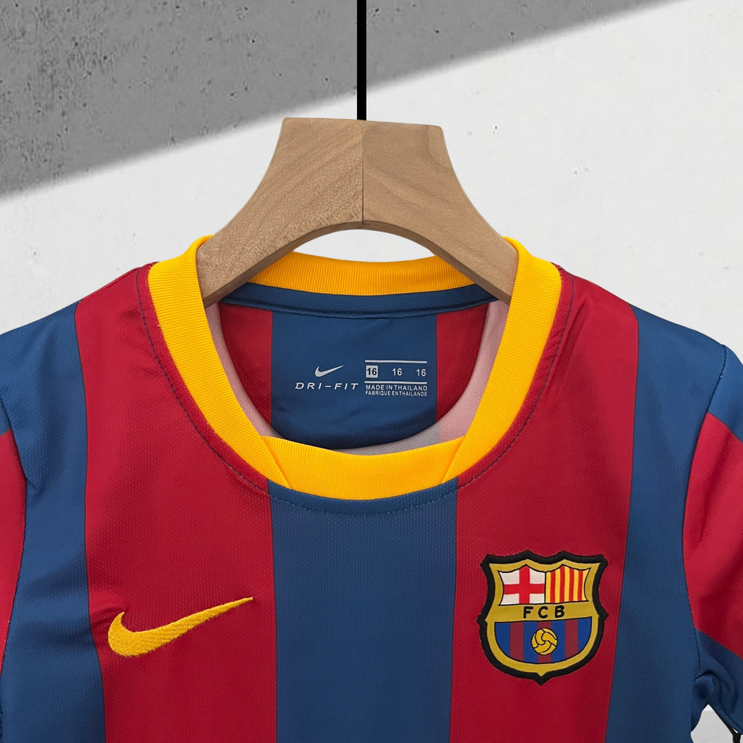 FC Barcelona 2010–2011 Heimtrikot für Kinder