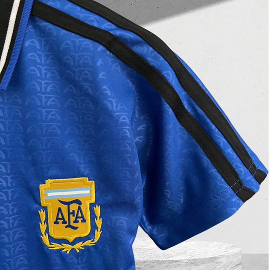 Argentinien WM 1994 Auswärtstrikot für Kinder