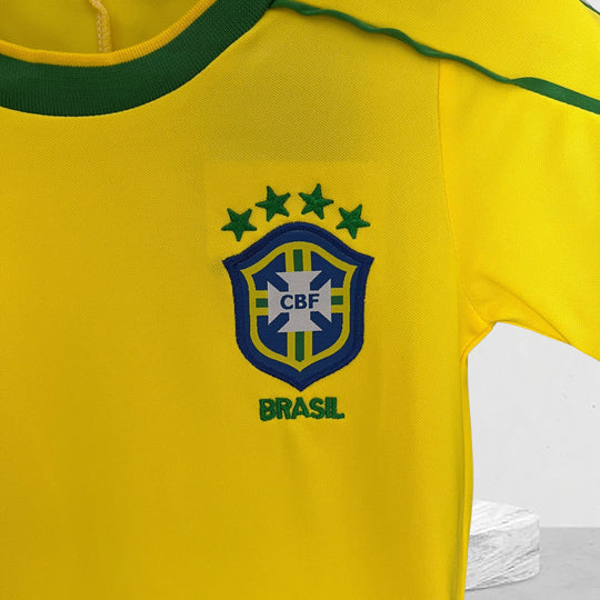 Brasilien 1998 Heimtrikot für Kinder