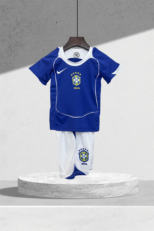 Brasilien 2004 Auswärtstrikot für Kinder