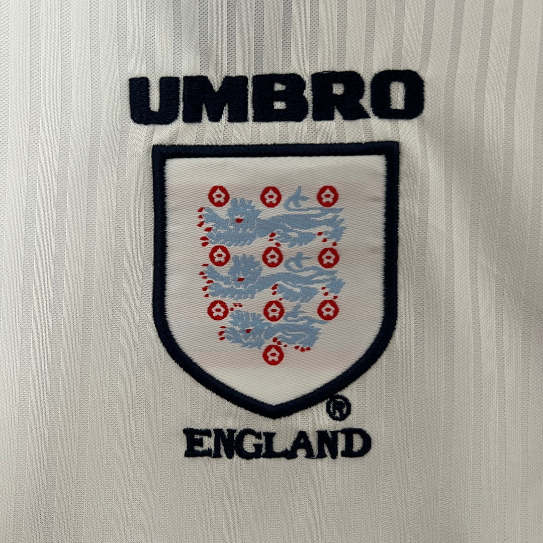 England 1998 WM Heimtrikot für Kinder
