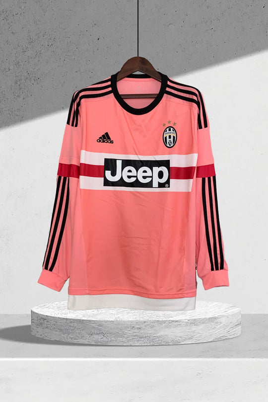 Juventus 2015–2016 Auswärtstrikot Langarmiges