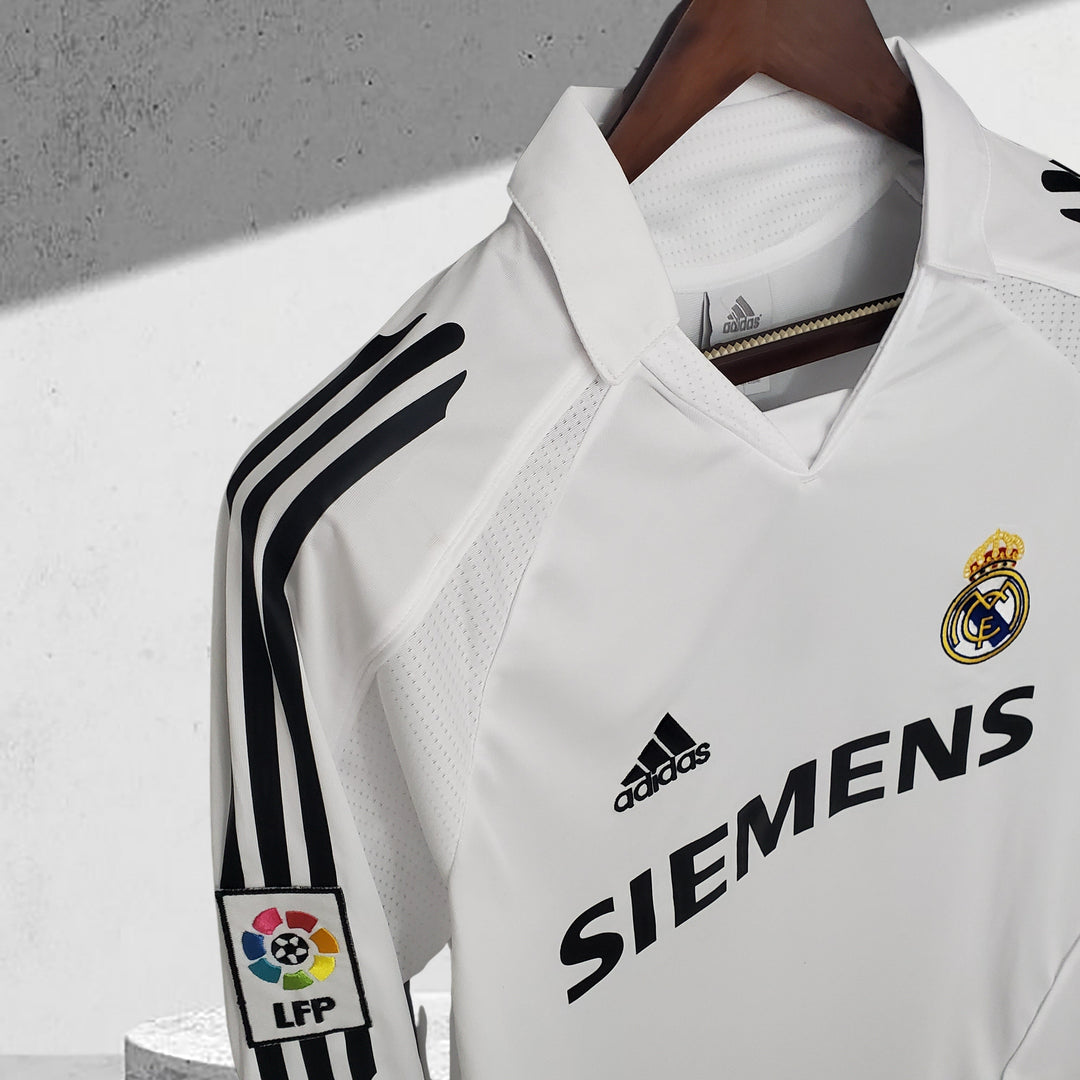 Real Madrid 2005–2006 Heimtrikot Langarmiges
