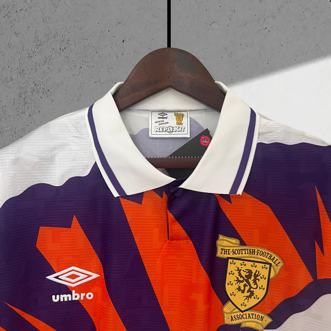 Schottland 1991–1993 Auswärtstrikot
