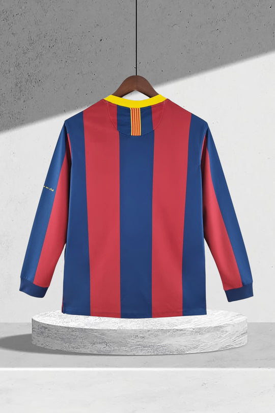 Barcelona 2010–2011 Heimtrikot Langarmiges