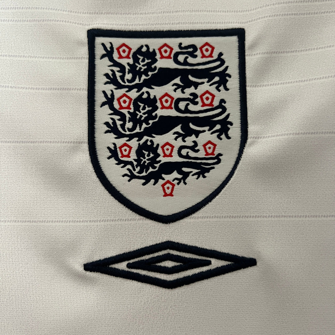 England 2004 EM Heimtrikot
