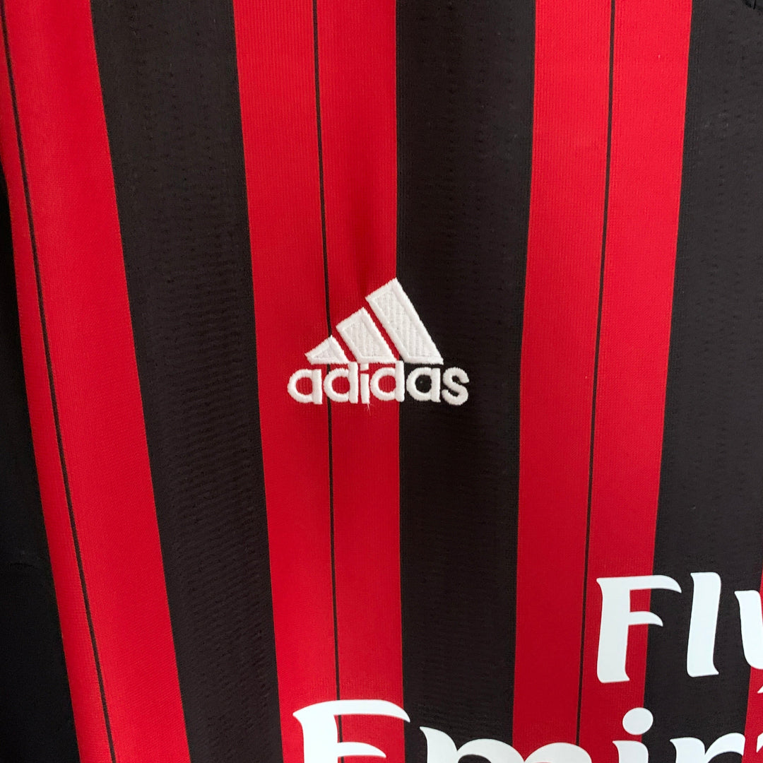 AC Milan 2013–2014 Heimtrikot Langarmiges