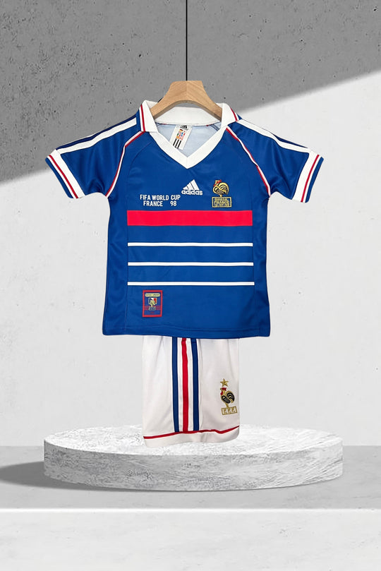 Frankreich 1998 Heimtrikot für Kinder