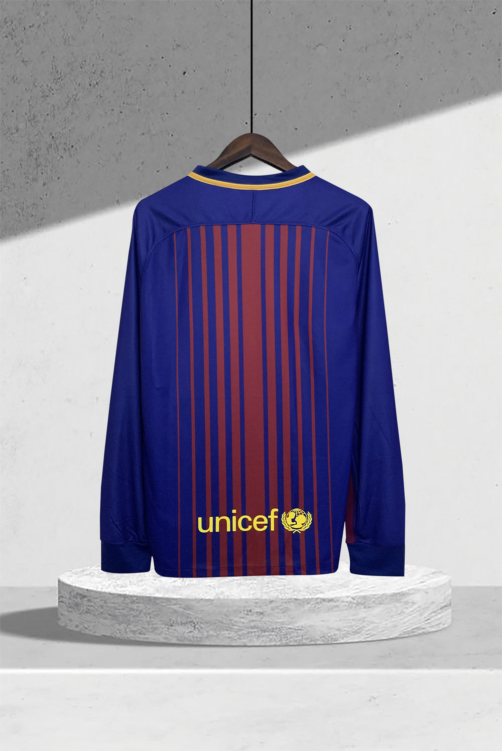 Barcelona 2017–2018 Heimtrikot Langarmiges