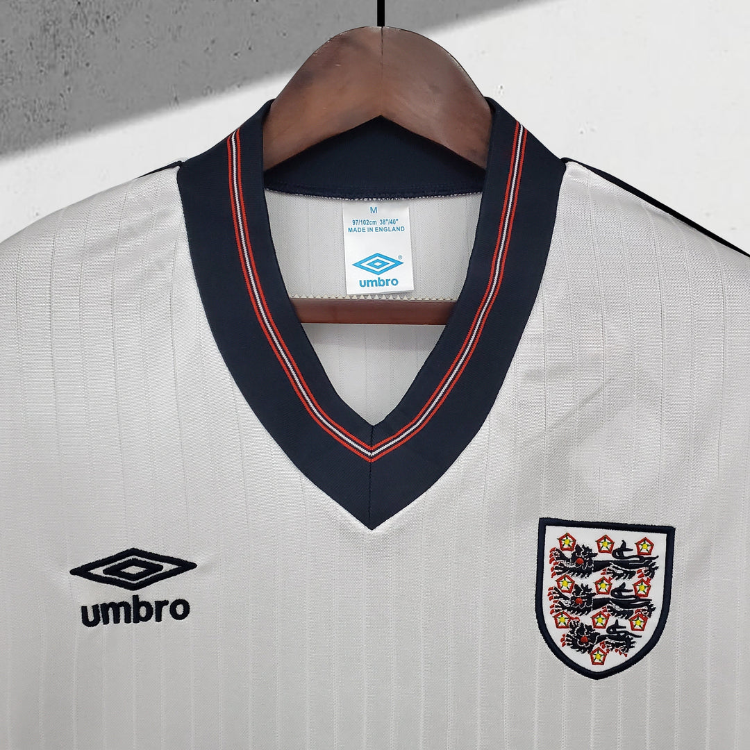 England 1986 WM Heimtrikot
