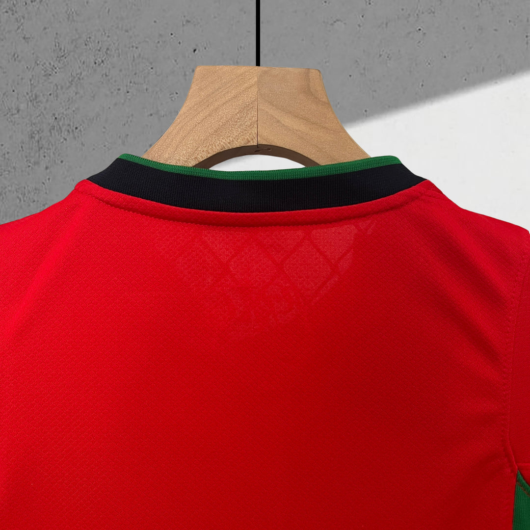 Portugal EM 2024 Heimtrikot für Kinder