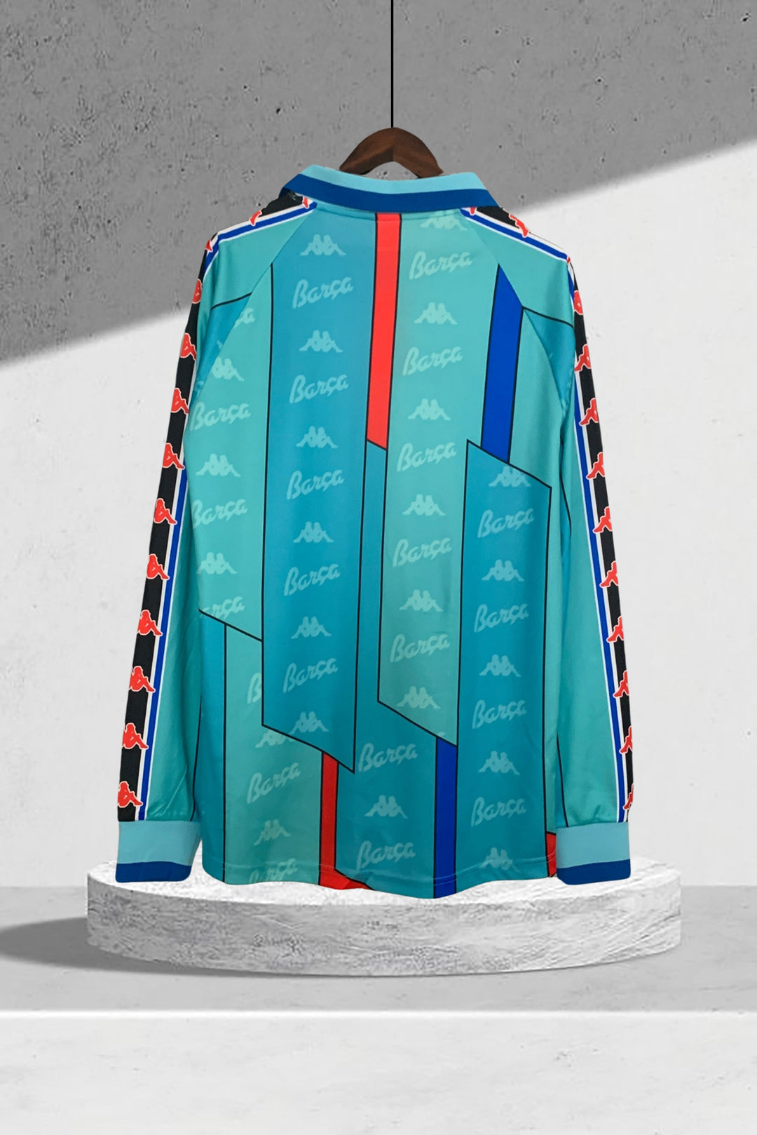 Barcelona 1996–1997 Auswärtstrikot Langarmiges