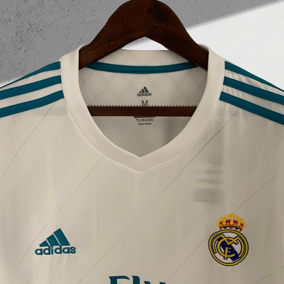 Real Madrid 2017–2018 Heimtrikot Langarmiges