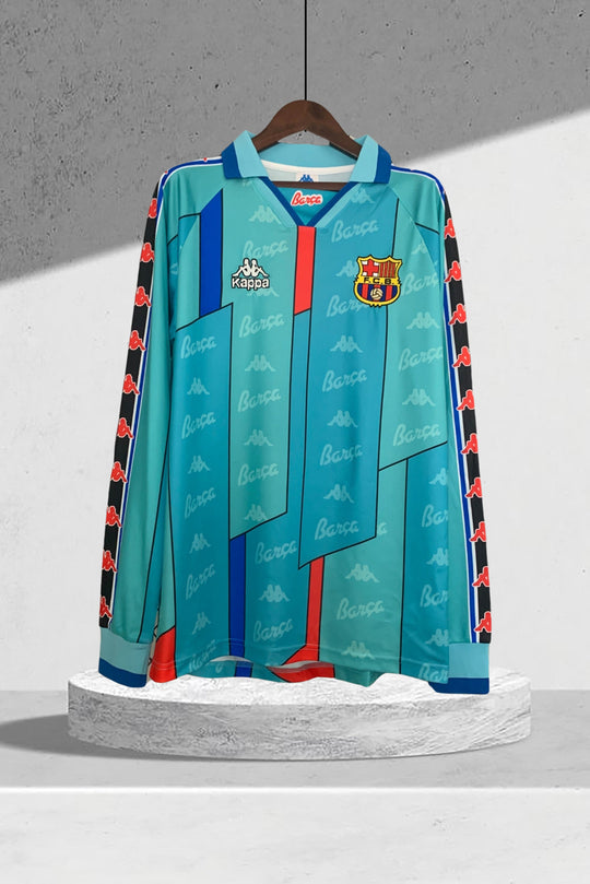 Barcelona 1996–1997 Auswärtstrikot Langarmiges