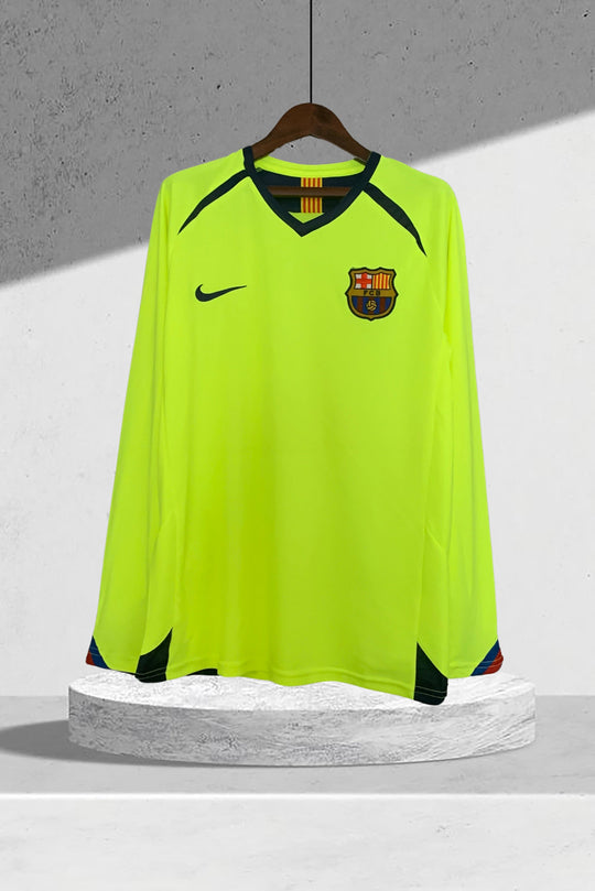 Barcelona 2005–2006 Auswärtstrikot Langarmiges