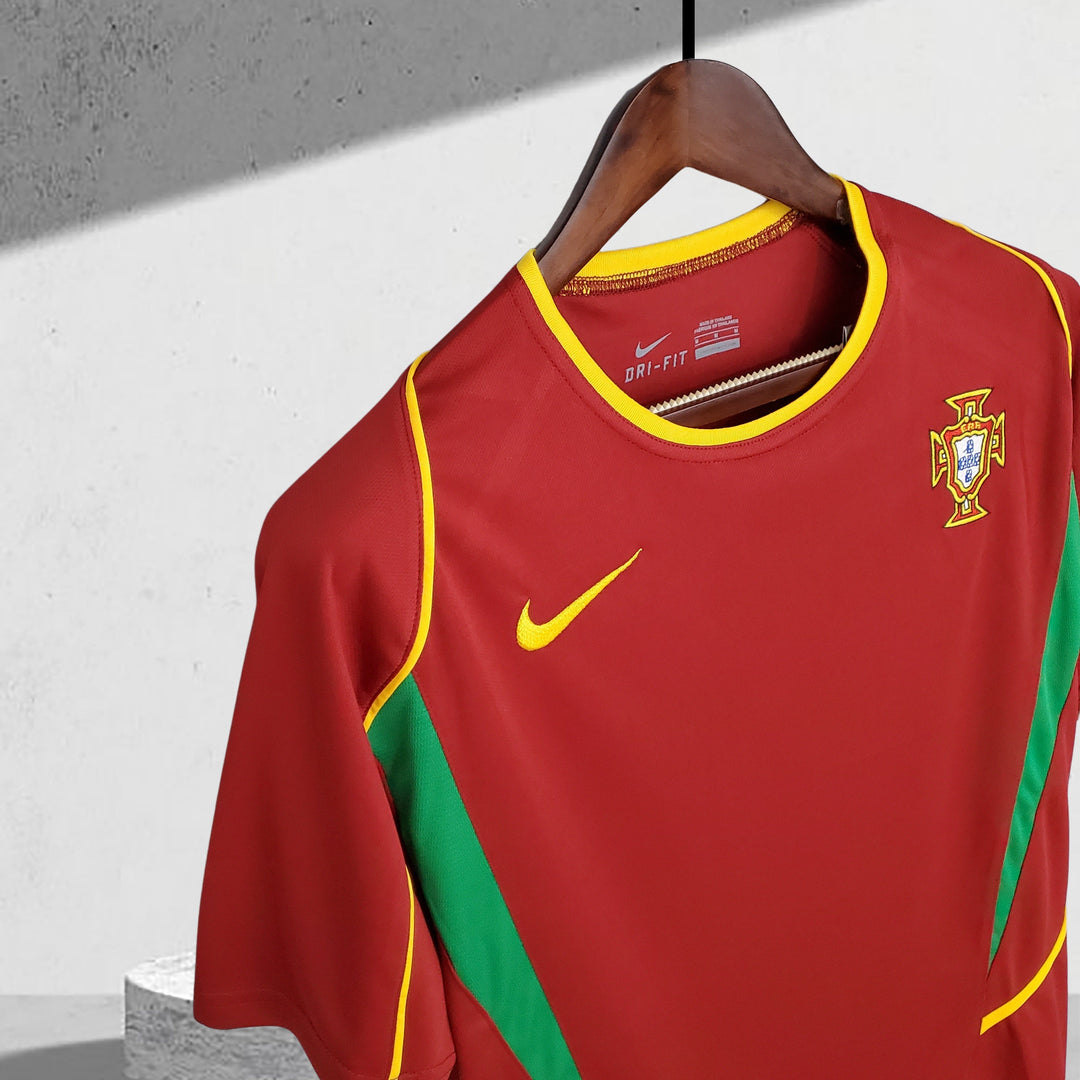 Portugal WM 2002 Heimtrikot
