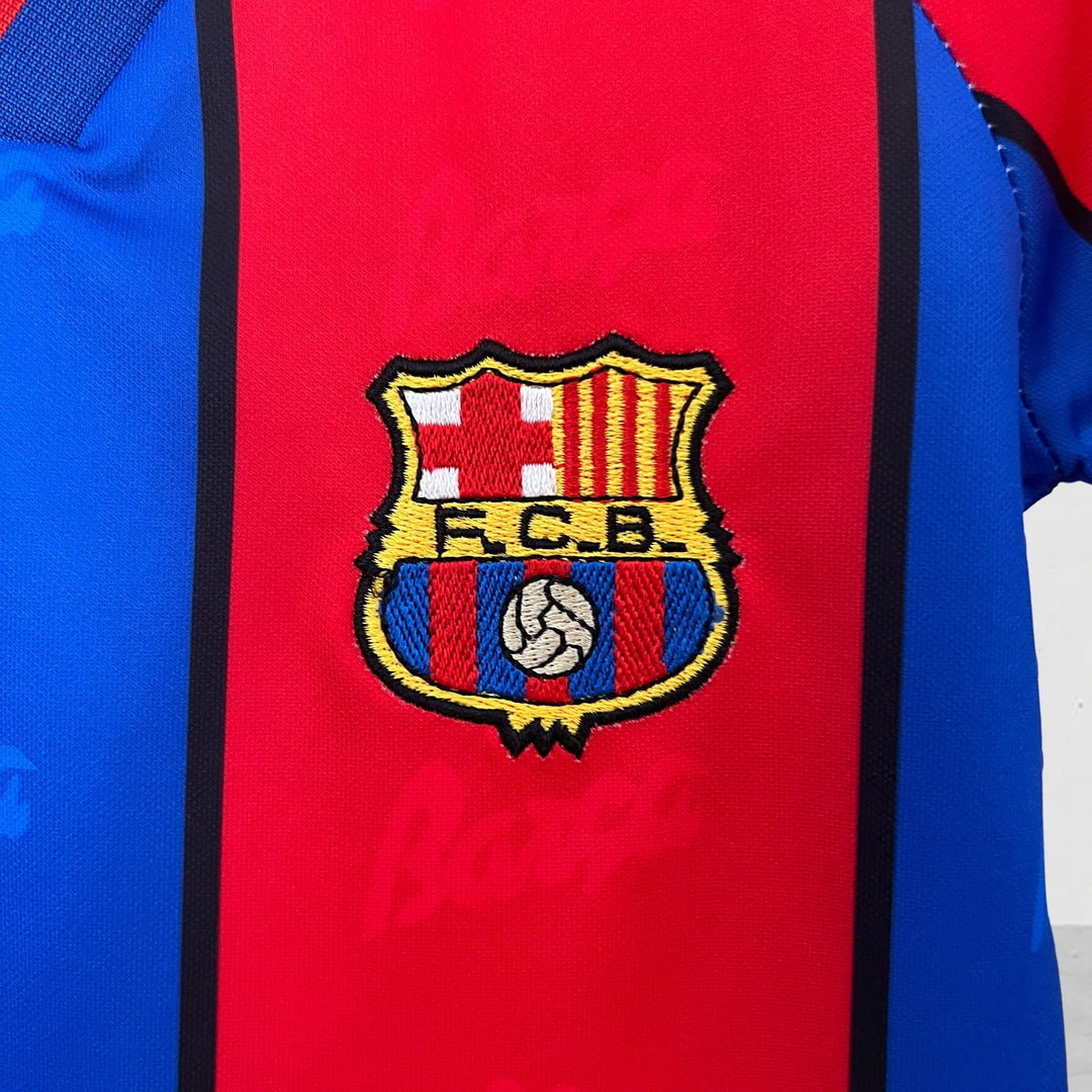 FC Barcelona 1996–1997 Heimtrikot für Kinder