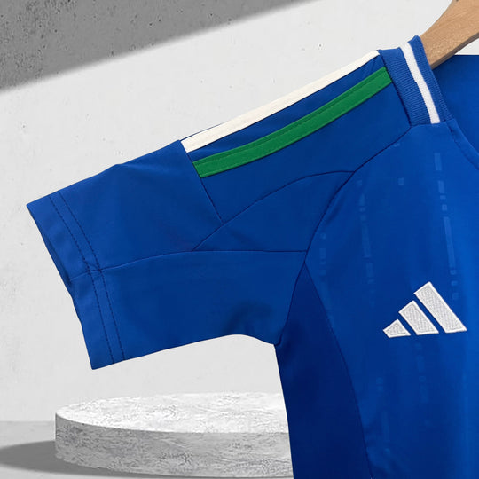 Italien 2024 Heimtrikot für Kinder