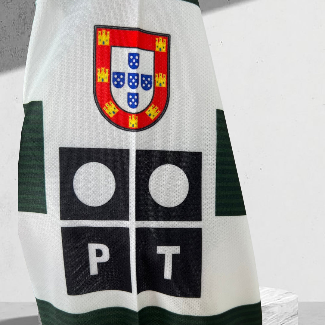 Sporting Lisboa 2001–2002 Heimtrikot Langarmiges