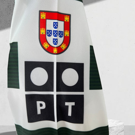 Sporting Lisboa 2001–2002 Heimtrikot Langarmiges