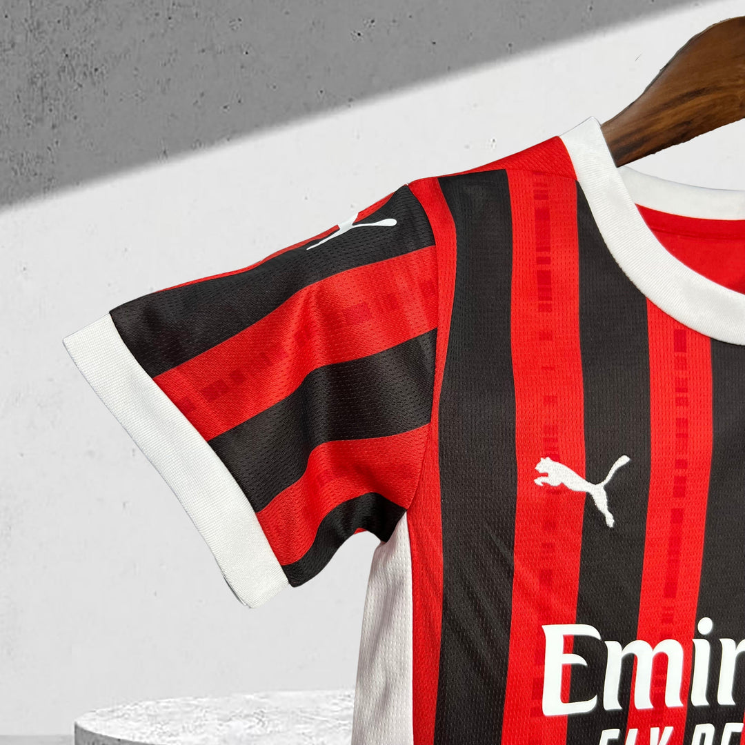 AC Milan 2024–2025 Heimtrikot für Kinder
