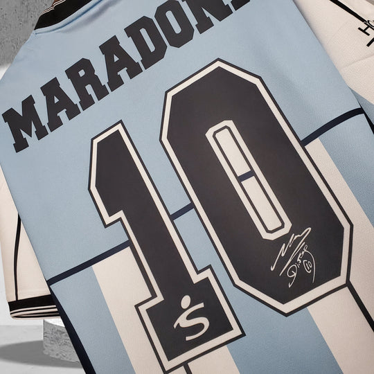 Argentinien 2001 Maradona Trikot