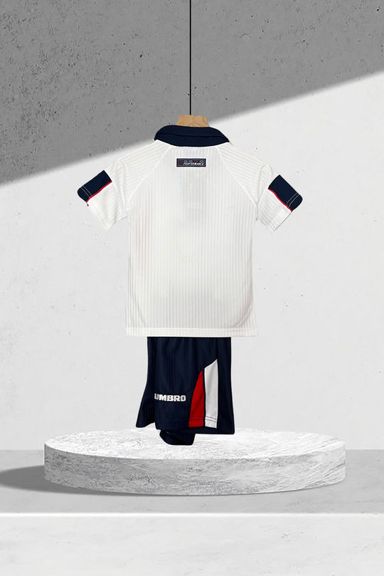 England 1998 WM Heimtrikot für Kinder