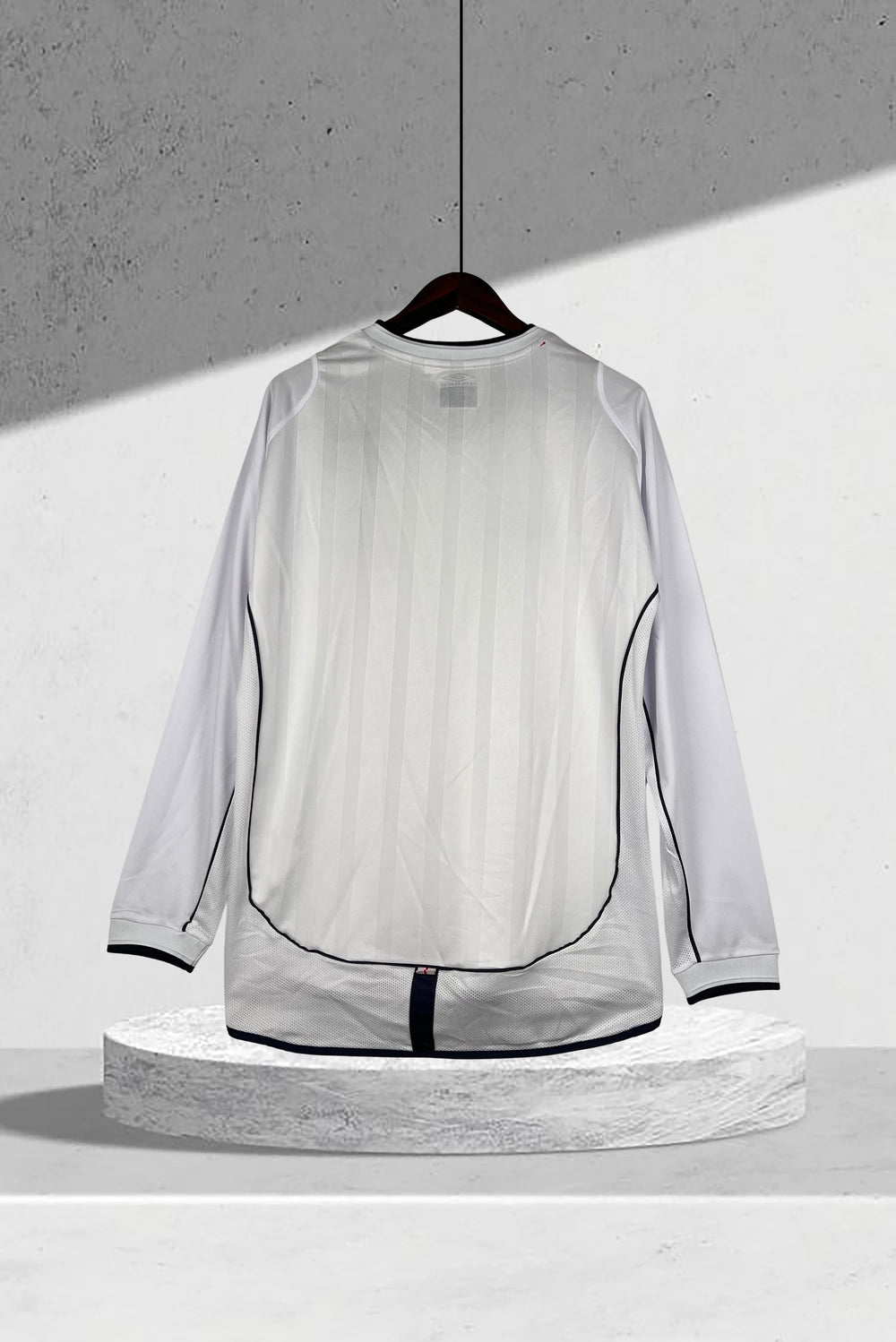 England 2002 WM Heimtrikot Langarmiges