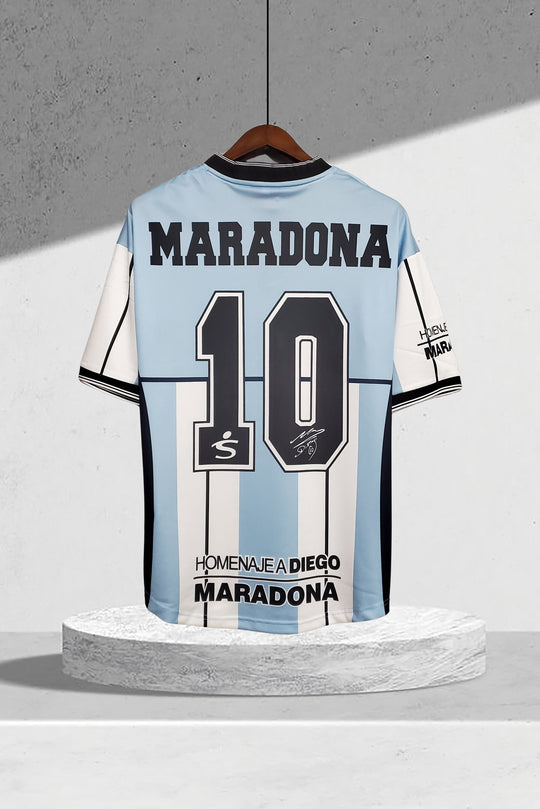 Argentinien 2001 Maradona Trikot