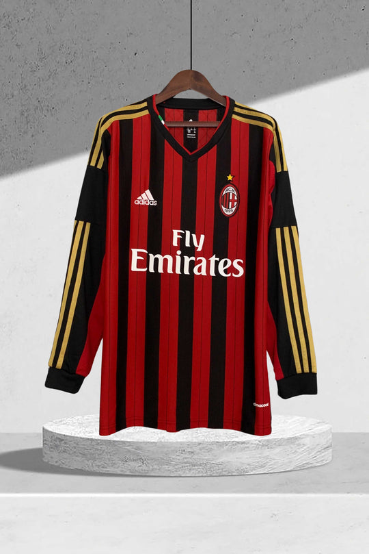 AC Milan 2013–2014 Heimtrikot Langarmiges