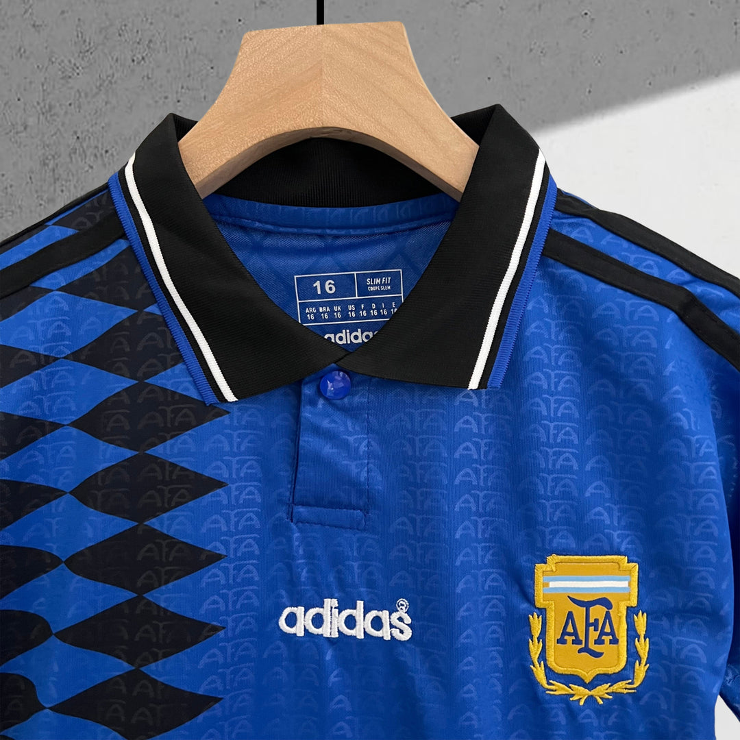 Argentinien WM 1994 Auswärtstrikot für Kinder