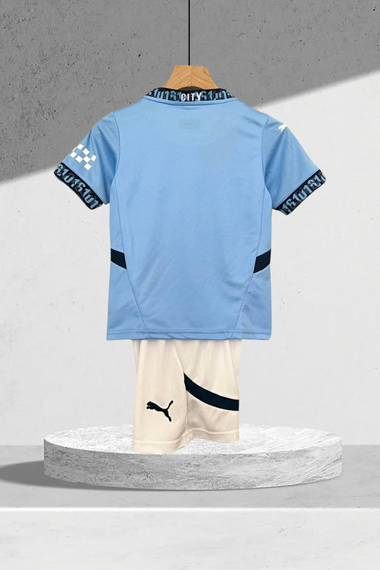 Manchester City 2024–2025 Heimtrikot für Kinder