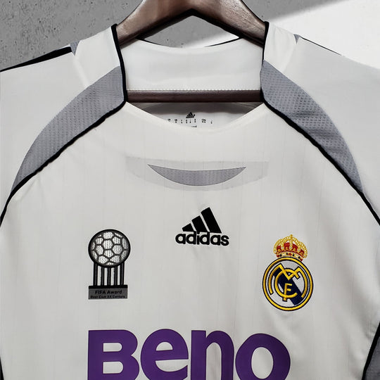 Real Madrid 2006–2007 Heimtrikot Langarmiges