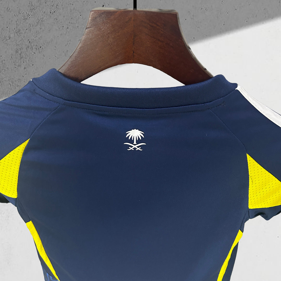 Al Nassr 2024–2025 Auswärtstrikot für Kinder