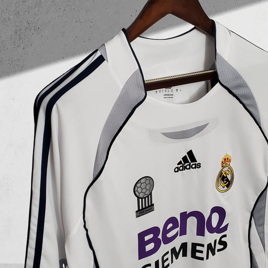 Real Madrid 2006–2007 Heimtrikot Langarmiges