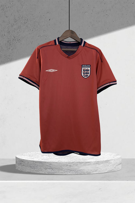 England 2002 WM Auswärtstrikot