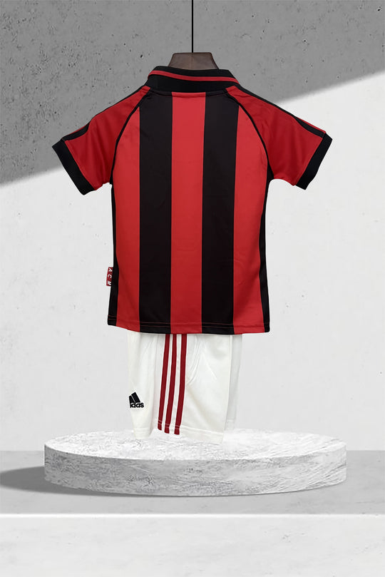 Ac Milan 1998-1999 Heimtrikot für Kinder
