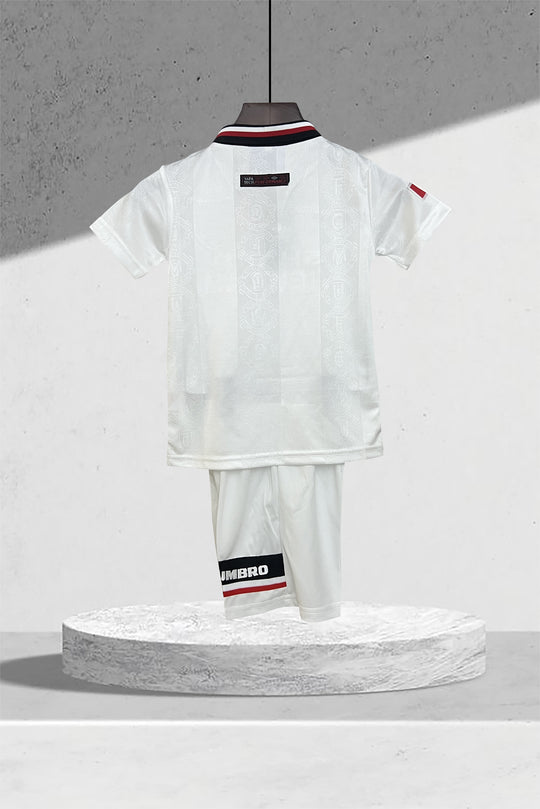 Manchester United 1997-1998 Auswärtstrikot für Kinder