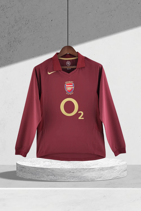 Arsenal 2005–2006 Heimtrikot Langarmiges