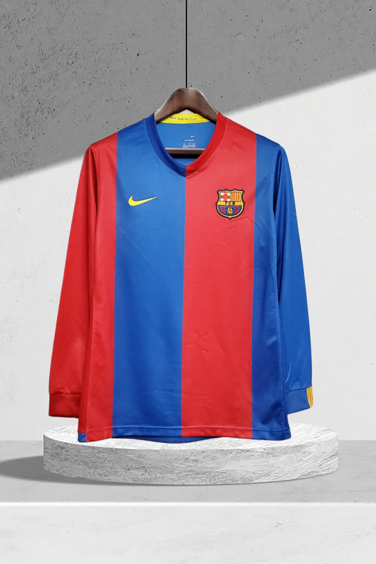 FC Barcelona 2006–2007 Heimtrikot Langarmiges