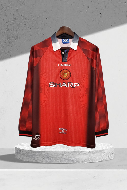 Manchester United 1996–1997 Heimtrikot Langarmiges