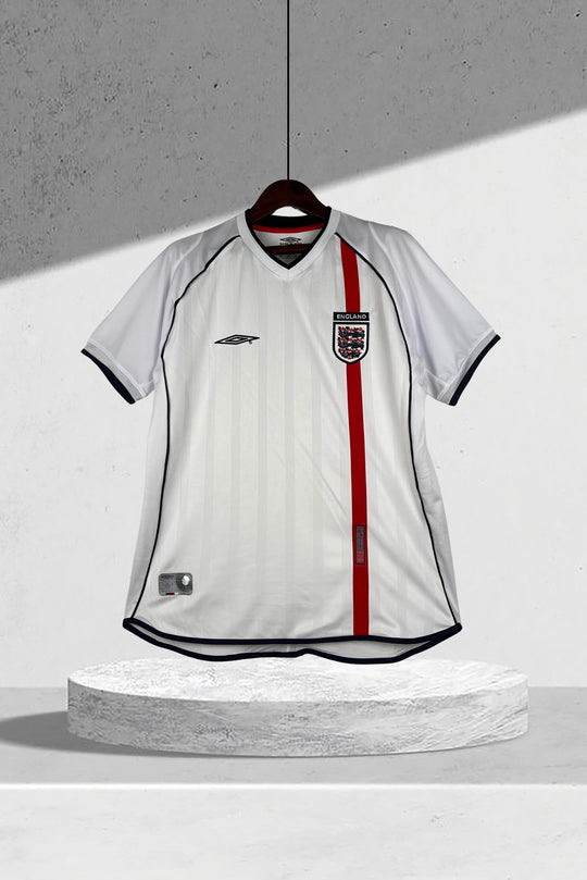 England 2002 WM Heimtrikot