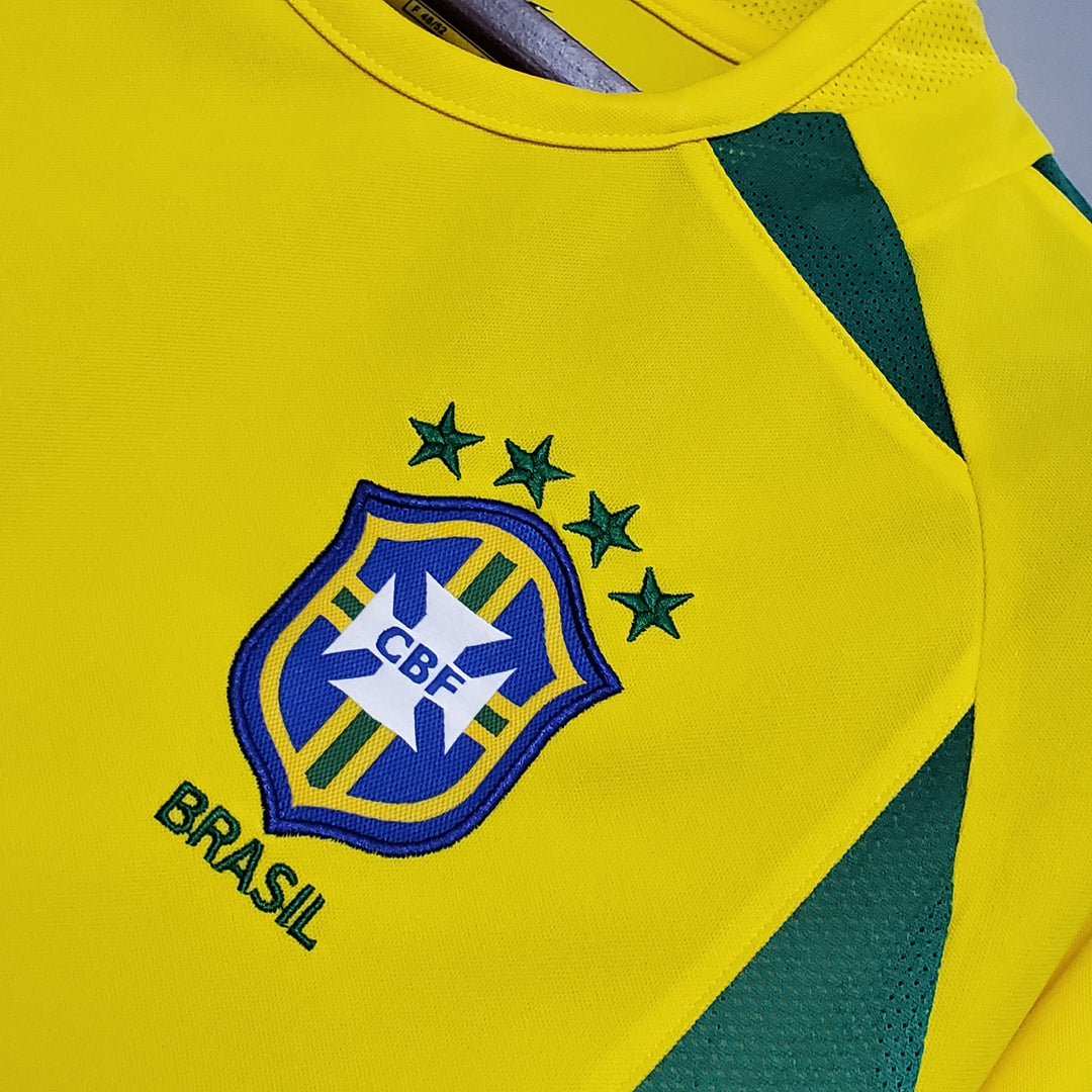 Brasilien 2002 Heimtrikot