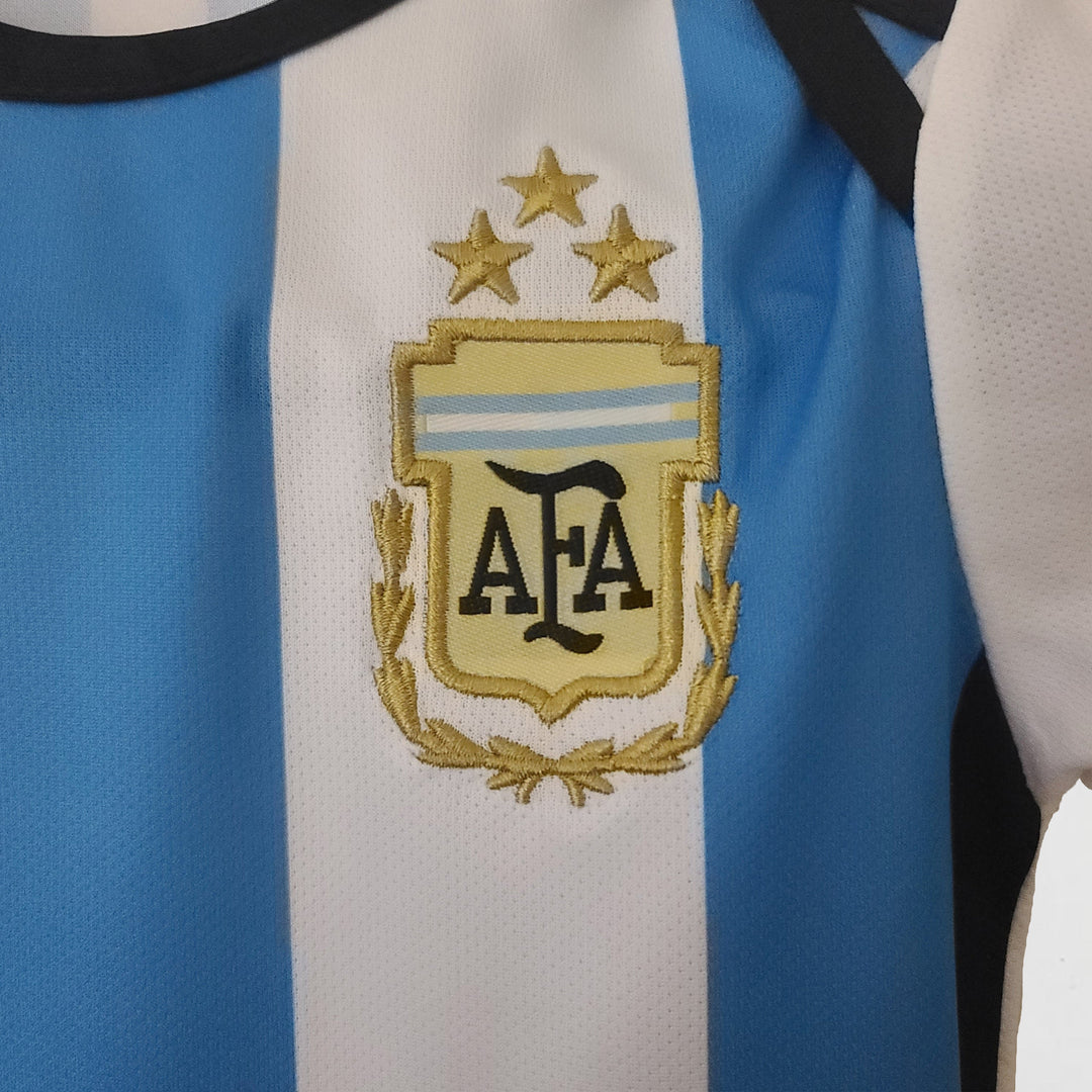 Argentinien WM 2022 Heimtrikot für Baby