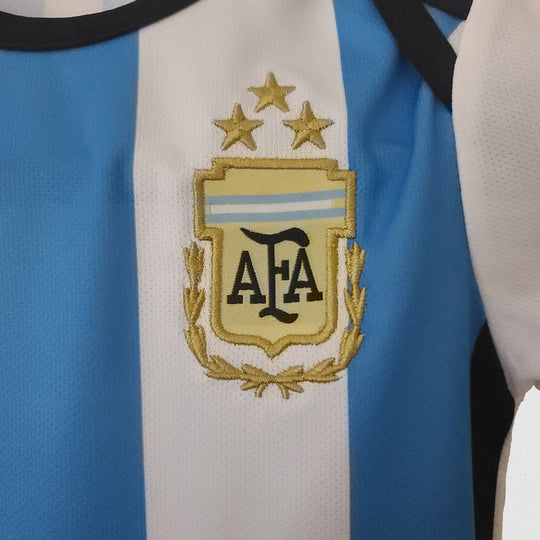 Argentinien WM 2022 Heimtrikot für Baby