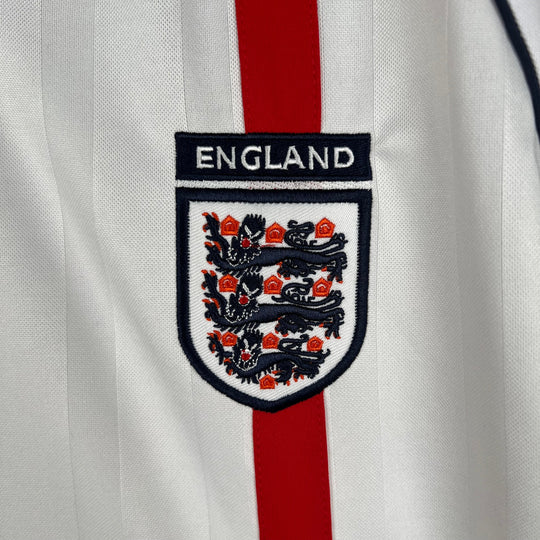 England 2002 WM Heimtrikot