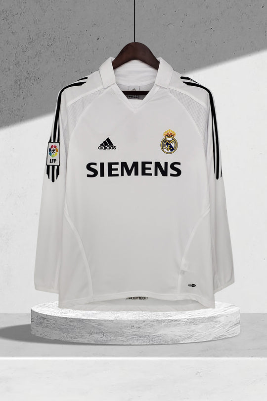 Real Madrid 2005–2006 Heimtrikot Langarmiges