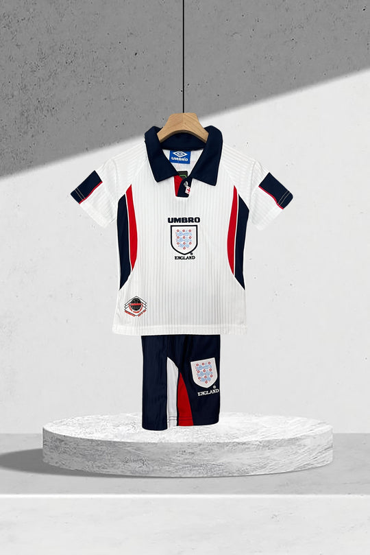 England 1998 WM Heimtrikot für Kinder