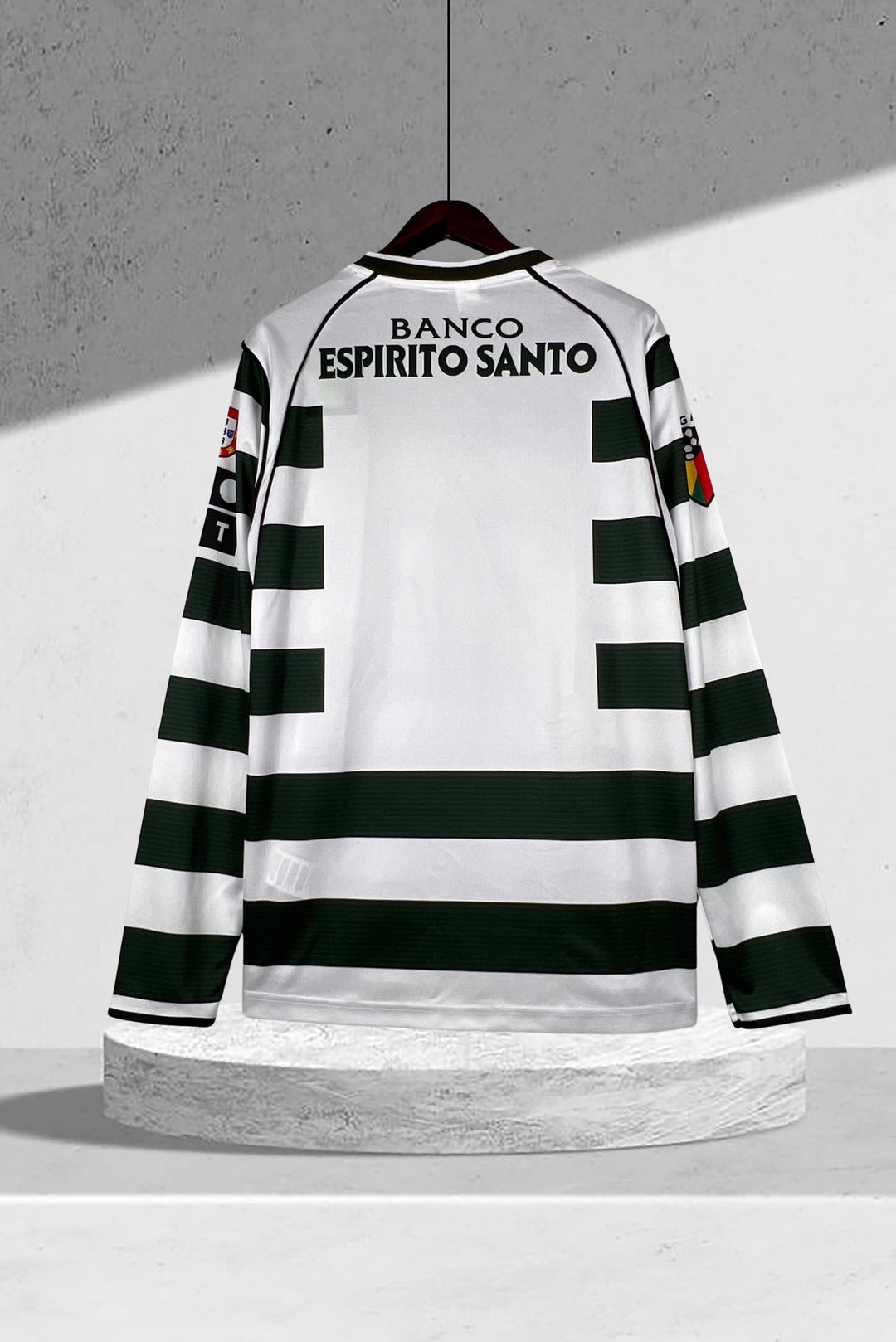 Sporting Lisboa 2001–2002 Heimtrikot Langarmiges