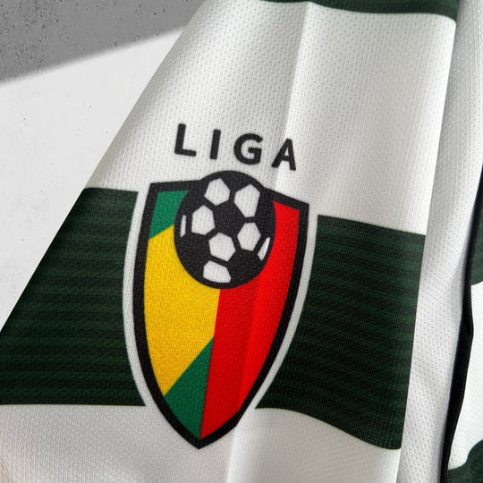 Sporting Lisboa 2001–2002 Heimtrikot Langarmiges